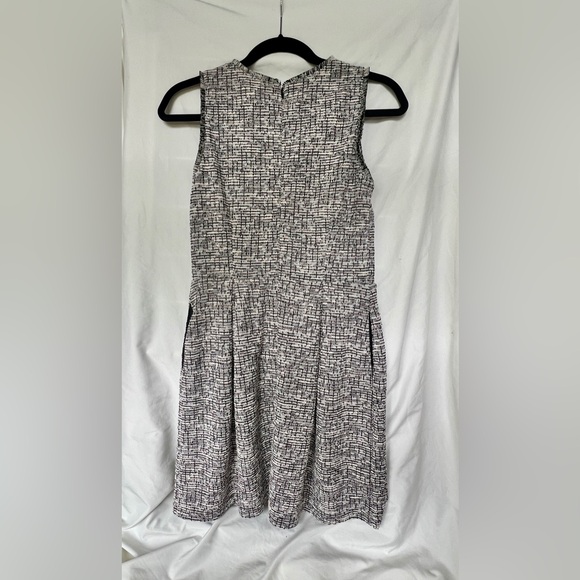 NWT LOFT - Tweed Sleeveless A-Line Dress with Pockets! - Picture 2 of 9